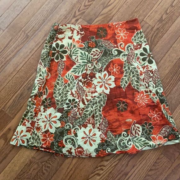 St John’s Bay skirt lined size 10 100%cotton - Picture 1 of 5